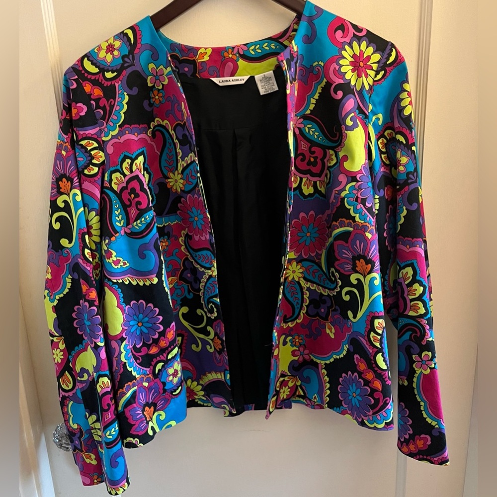 Vibrant Swing Jacket‎ Laura Ashley S